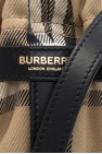 burberry need burberry need logo-embossed padded slides